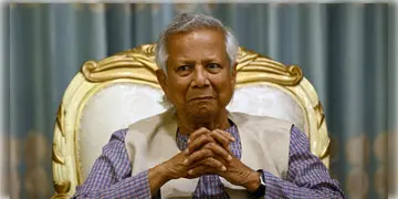 Read more about - Yunus | 'রাজনীতিতে যোগ দেওয়া বা রাজনৈতিক দল গঠন করার ইচ্ছা নেই' : মন্তব্য বাংলাদেশের অন্তর্বর্তী সরকারের প্রধান ইউনূসের