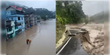 Read more about - West Bengal Weather and Sikkim Weather |  তিস্তার জলস্তর বৃদ্ধি পেয়ে তছনছ চুংথাং! নিখোঁজ ২৩ সেনা জওয়ান! শুক্রবারের আগে বঙ্গে আবহাওয়ার বদল নয়!