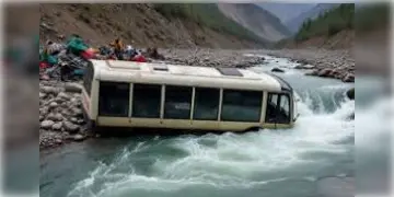 Read more about - Bus Accident | খরস্রোতা অলকানন্দায় পড়লো যাত্রীবাহী বাস, আহত ৭, নিখোঁজ একাধিক