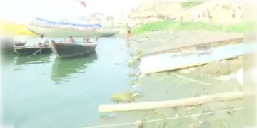 Read more about - Ganga | প্রচন্ড তাপদাহে বারাণসীর গঙ্গার জলস্তর ৭০-৮০ থেকে নেমে গিয়েছে ৩০-৩৫ মিটারে!