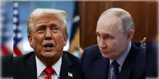 Read more about - Donald Trump | পুতিনের সঙ্গে যুদ্ধবিরতি নিয়ে আলোচনা? রাশিয়া নিয়ে রহস্যময় ইঙ্গিত ট্রাম্পের