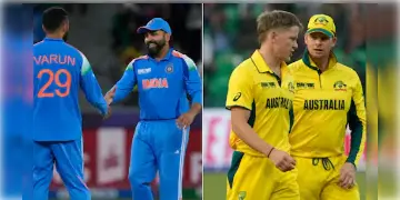 Read more about - INDvsAUS | বিধ্বংসী বরুন-শামি, ২৬৪তে থামতে হলো অজি-দের, সেমিফাইনালে জয়ের দোরগোড়ায় ভারত