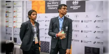 Read more about - Chess Olympiad | দাবা অলিম্পিয়াডের প্রথম দিনেই জয়ের মুখ দেখলো ভারত, পুরুষ ও মহিলা দুই বিভাগেই এলো জয়