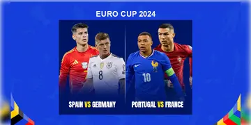 Read more about - UEFA Euro 2024 । ইউরোর কোয়ার্টার ফাইনালে মুখোমুখি জার্মানি-স্পেন ও পর্তুগাল-ফ্রান্স!