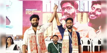 Read more about - Srijan Bhattyacharya | রাজ্য থেকে জাতীয় স্তরে উত্তরণ! SFI-এর সর্বভারতীয় সাধারণ সম্পাদক হলেন সৃজন ভট্টাচার্য