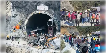Read more about - Uttarkashi Tunnel Rescue | উত্তরকাশিতে বিপর্যয়ের আশঙ্কা! বিঘ্নিত হতে পারে শ্রমিকদের উদ্ধারকাজ! স্পর্শকাতর পরিবেশে পরপর নির্মাণ-বৃক্ষনিধনের 'ফলাফল', মত পরিবেশবিদদের!