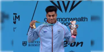 Read more about - Birmingham 2022 : ২০ বছর বয়সী ভারতীয় ভারোত্তোলক অচিন্ত্য শিউলির সোনা জয়