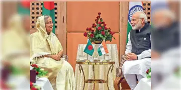 Read more about - ফের ভারত সফরে বাংলাদেশের প্রধানমন্ত্রী, রয়েছে নমো-হাসিনা বৈঠকের সম্ভাবনাও