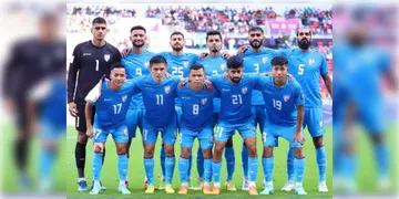 Read more about - Indian Football Team | ৯ বছরে সবচেয়ে খারাপ, FIFA র্যাঙ্কিংয়ে ১৩৩ নম্বরে নামলো ভারতের পুরুষ ফুটবল দল!