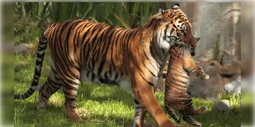 Read more about - Siliguri Tiger Cub Died । শিলিগুড়িতে মর্মান্তিক দুর্ঘটনা, মায়ের কামড়ে মৃত্যু হলো ৩ ব্যাঘ্রশাবকের