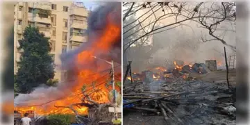 Read more about - Fire Accident | লর্ডসের মোড়ে ভয়াবহ অগ্নিকান্ড! দমকলের ১৬টি ইঞ্জিন কাজ করলেও এখনও আগুনের উৎসস্থলে পৌঁছতেই পারেননি দমকলকর্মীরা