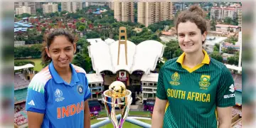 Read more about - IND vs SA, Women's World Cup 2025 | রবিবাসরীয় বিকেলে মুখোমুখি ভারত-দক্ষিণ আফ্রিকা, ফাইনালের মুকুট উঠবে কার মাথায়?
