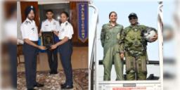 Read more about - Shivangi Singh | "মিথ্যেবাদী" পাকিস্তান, বায়ুসেনার বন্দী মহিলা পাইলটের সঙ্গে ছবি তুলে জল্পনা ওড়ালেন রাষ্ট্রপতি