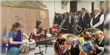 Read more about - India-China | ট্যারিফ টানাপোড়েন এড়িয়ে শনির সন্ধ্যায় চিনে পা প্রধানমন্ত্রী মোদির, কাছাকাছি বেজিং-নয়াদিল্লি
