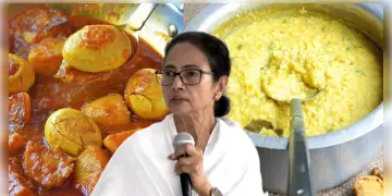 Read more about - 21 July TMC | ডবল-ডবল ডিম!  সঙ্গে আলুর তরকারি, খিচুড়ি! একুশের সভায় যাওয়ার আগে কর্মীদের জন্য ‘এলাহি’ আয়োজন তৃণমূলের!