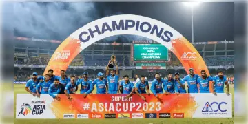 Read more about - Asia Cup Final | শ্রীলঙ্কাকে এশিয়া কাপে হারিয়ে এবার 'পাখির চোখ' বিশ্বকাপ! এশিয়া কাপ ফাইনালে কী কী নজির গড়লো টিম ইন্ডিয়া?