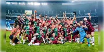 Read more about - Durand Cup 2023 | সবুজ-মেরুন ডুরান্ড কাপ! ১০জন নিয়ে খেলেও জয় মোহনবাগানের! কে জিতলেন কী পুরস্কার?