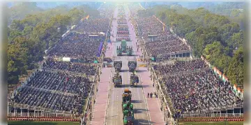 Read more about - 76th Republic Day of India | T90 S থেকে শুরু করে বিএমপি সারথ ইনফ্যান্টি ভেহিক্যাল, সুখোই ৩০ MKI!দিল্লি রাজপথে সমরশক্তি দেখালো ভারত
