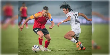 Read more about - East Bengal | ভাঙাচোরা দল নিয়ে প্রত্যাবর্তন! পঞ্জাবকে ৪-২ গোলে হারালো ইস্টবেঙ্গল