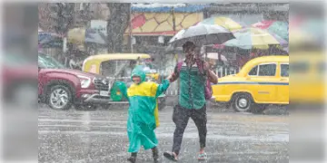 Read more about - West Bengal Weather | শুক্রবার পর্যন্ত দক্ষিণবঙ্গে বিক্ষিপ্ত বৃষ্টি! বইতে পারে ৩০ থেকে ৪০ কিমি গতিবেগে দমকা ঝোড়ো হাওয়া!