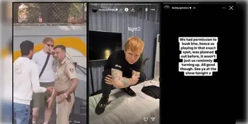 Read more about - Ed Sheeran | অনুমতি নেওয়া ছিল না এড শিরানের? বেঙ্গালুরুর চার্চ স্ট্রিটে পপস্টারের পারফর্মেন্সে বাধা দেওয়ার ঘটনায় মুখ খুললেন DCP!