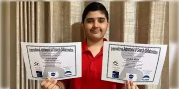 Read more about - NASA-Noida | মাত্র ১৪ বছর বয়সে নতুন গ্রহর সন্ধান করলো নয়ডার খুদে! যবন শ্রেণীর ছাত্রকে বিশেষ উপহার দিলো NASA