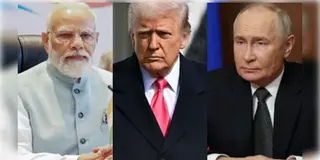 Read more about - Trump | বৈঠকের জন্য পুতিনকে রাজি করাতে ভারতের ওপর অতিরিক্ত শুল্ক আরোপ! বিতর্ক মন্তব্য ট্রাম্পের!