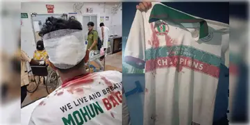 Read more about - ISL Semi Final | রক্তাক্ত ফুটবল, জামশেদপুরে ম্যাচ দেখতে গিয়ে আক্রান্ত মোহনবাগান সমর্থকেরা! লাঠিচার্জ পুলিশের