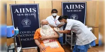 Read more about - বৃহস্পতিবার সকালে দিল্লি AIIMS থেকে "Covaxine"-এর দ্বিতীয় ডোজ নিলেন প্রধানমন্ত্রী
