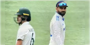 Read more about - Virat Kohli | কন্সটাসকে ইচ্ছাকৃতভাবে ধাক্কা, বিরাটকে জরিমানা সহ শাস্তি দিলেন ম্যাচ কমিশনার