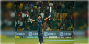 Read more about - IPL 2023 | শুভমনের সেঞ্চুরির প্রশংসা ক্রিকেট মহাতারকা সচিনের! নেট দুনিয়ায় তীব্র কটাক্ষের শিকার শুভমনের সঙ্গে তার বোনও!