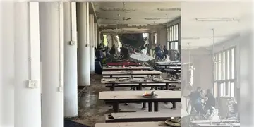 Read more about - Ahmedabad Plane Crash | টেবিলের উপর পড়ে থালা, গ্লাস, ছড়িয়ে-ছিটিয়ে রয়েছে খাবার, বিমান দুর্ঘটনায় ছারখার কলেজ হস্টেল