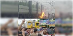Read more about - Vande Bharat | সপ্তাহ শুরুতেই রেল ভোগান্তি! বন্দে ভারতে আগুন! শিয়ালদহ মেইন লাইনে দীর্ঘক্ষণ চললো অবরোধ!