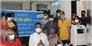 Read more about - 'দুয়ারে অক্সিজেন'- অক্সিজেনের প্রয়োজনে ফোন করলেই বাড়ি পৌঁছে যাবেন চেতলা অগ্রণীর ক্লাব সদস্যরা