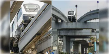 Read more about - Monorail Accident | মুম্বই মেট্রোতে বিভ্রাট, মনোরেল ধাক্কা মারলো বিমে, আহত ৩ কর্মী