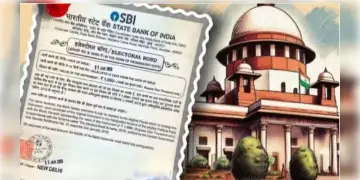 Read more about - Electoral Bond | 'সুপ্রিম' নির্দেশ মানলো SBI! সময়ের মধ্যে ইলেক্টোরাল বন্ড সংক্রান্ত তথ্য কমিশনকে হস্তান্তর করলো রাষ্ট্রায়াত্ত ব্যাঙ্ক!
