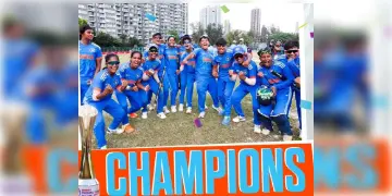 Read more about - Women’s ACC Emerging Cup | বাংলাদেশকে হারিয়ে এশিয়া ইমার্জিং কাপ জয় ভারতের জুনিয়র মহিলা ক্রিকেটারদের!