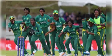 Read more about - Women's U19 World Cup | অভিষেকেই জয়! অনূর্ধ্ব ১৯ মহিলা টি টোয়েন্টি বিশ্বকাপে নিউজিল্যান্ডকে হারালো নাইজেরিয়া