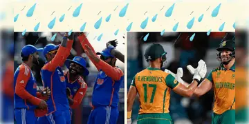 Read more about - T20 World Cup | টি-টোয়েন্টি বিশ্বকাপ ফাইনালের সময় বৃষ্টির সম্ভাবনা ৭৮ শতাংশ! কী হবে ভারত বনাম দক্ষিণ আফ্রিকা ম্যাচের?
