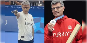 Read more about - Turkish Shooter | চোখে স্রেফ চশমা! 'সোয়্যাগ' নিয়ে অলিম্পিক্সে রুপো জিতলেন তুরস্কের ইউসুফ! বাস্তবেই কি ‘হিটম্যান’ বছর ৫১-র এই শ্যুটার?
