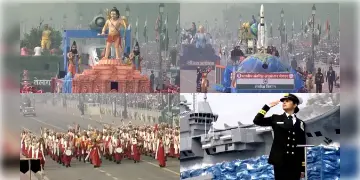 Read more about - 75th Republic Day of India | ট্যাঙ্ক থেকে শুরু করে যুদ্ধবিমান, নারীশক্তি, আদিম সংস্কৃতি!দেখুন কী কী চমক ছিলো ভারতের ৭৫তম প্রজাতন্ত্র দিবসের প্যারেডে?