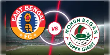 Read more about - East Bengal vs Mohun Bagan | যেন জিততেই ভুলে গিয়েছে ইস্টবেঙ্গল! মোহনবাগানের কাছে অনূর্ধ্ব ১৫তে গুটিয়ে গেলো লাল-হলুদ ব্রিগেড