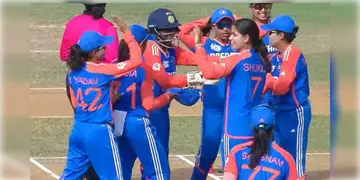 Read more about - U19 Women's Asia Cup | শ্রীলঙ্কাকে হারিয়ে অনূর্ধ্ব ১৯ এশিয়া কাপের ফাইনালে ভারতের মেয়েরা! এরপর মুখোমুখি বাংলাদেশ