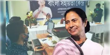 Read more about - CM Mamata Banerjee | লেনদেন পেরিয়েছে ১০০০ কোটি! 'বাংলা সহায়তা কেন্দ্র'-র সাফল্যে আপ্লুত মুখ্যমন্ত্রী