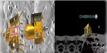 Read more about - Chandrayaan 3 News | ফের ইসরোর মুকুটে সাফল্যের পালক! মহাকাশ থেকে চন্দ্রযান-৩ এর এই বিশেষ অংশ ফিরিয়ে আনলো ইসরো!