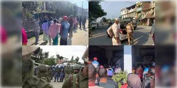 Read more about - Manipur । উদ্ধার ৬ জনের লাশ, অশান্ত মনিপুরে জারি কারফিউ, বন্ধ করা হল ৭ জেলার ইন্টারনেট পরিষেবা