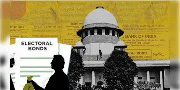 Read more about - Electoral Bonds | ১,৩৬৮ কোটি টাকার নির্বাচনী বন্ড কিনে ১নম্বরে লটারি ব্যবসায়ী! বন্ড কেনার নিরিখে প্রথম ৩০টি সংস্থার ১৪টিতেই তল্লাশি চালিয়েছে CBI, ED!