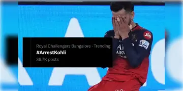 Read more about - Virat Kohli | এক্স হ্যান্ডলে ট্রেন্ডিং #ArrestKohli! বেঙ্গালুরু পদপিষ্টের ঘটনায় বিরাটকে দোষারোপ ফ্যানেদের
