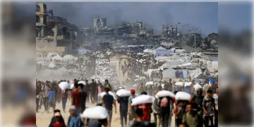 Read more about - Gaza | যুদ্ধবিদ্ধস্ত গাজায় ফের হামলা চালিয়েছে ইজরায়েলি সেনা, মৃত মহিলা-শিশু সহ ২৫ জন