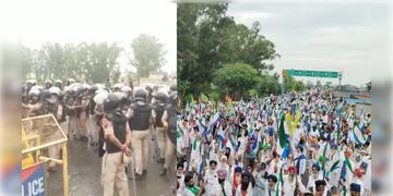 Read more about - Samvu Border | ভারত এবং আমেরিকার বাণিজ্য চুক্তি রদের দাবিতে ‘মহাপঞ্চায়েত’ আয়োজন কৃষকদের, শম্ভু বর্ডার বন্ধ করলো সরকার!